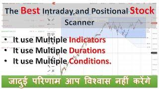 Chartink.com || The Best Stock Scanner || For Intraday and Positional Trading using Moving Averages