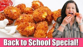 Back to School Special! Lunchbox Idea! Giant Stuffed Chicken Nuggets Recipe in Urdu Hindi - RKK