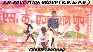 15 AUGUST 2024 | HINDI COMEDY DANCE | STAGE SHOW VIDEO | @s.k@S.K_Education_Group