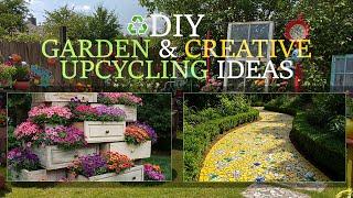 DON'T TRASH IT!  20+ Unique DIY Recycle & Upcycling Garden Decor Ideas! ️