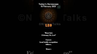 "Leo February 18, 2025  Career Glow & Luxe Travel | Nimble Talks"
