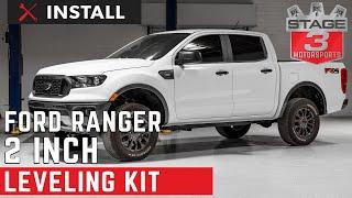 2019-2022 Ford Ranger 2" Leveling Kit Install (READ DESCRIPTION)