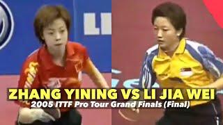 Zhang Yining vs Li Jia Wei | 2005 ITTF Pro Tour Grand Finals (Final)