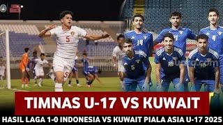  YES MENANG 1-0 • TIMNAS INDONESIA VS KUWAIT • LAGA PERDANA • KUALIFIKASI PIALA ASIA U-17 2025..