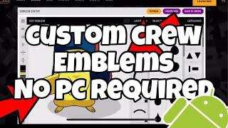 How To Get Custom Crew Emblems In GTA Online (NO PC REQUIRED!) Android Tutorial