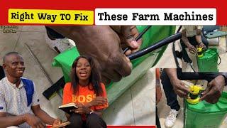 how to fix simple farm machines yourself before you loose your crops| how to use spraying machines