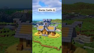 Minecraft Starter Castle  #minecraft