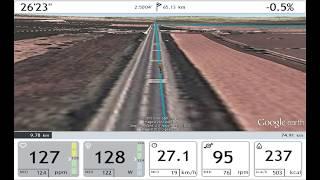 Google Earth en Bkool