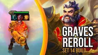 NEW OP Graves Reroll - 4 Golden Ox / 4 Divinicorp - TFT Set 14 Guide Breakdown