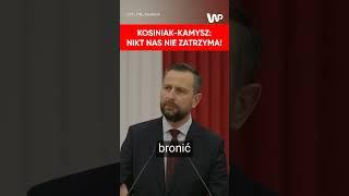 Kosiniak-Kamysz: Nikt nas nie zatrzyma!