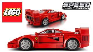 The Coolest LEGO Speed Champions Ferrari F40 Supercar 76934 A Must-See Set! 