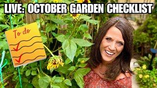 LIVE: October Vegetable Garden Checklist: Are You Ready for Winter? (REPLAY)