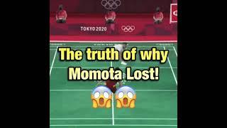 The truth of why Momota Lost!