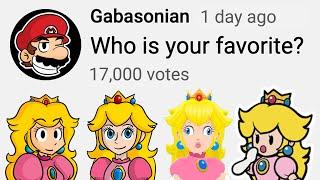 Who Is Your Favorite Princess Peach?