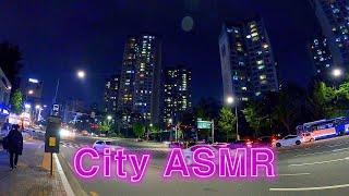 10 Hours City Traffic Sounds for Sleep and Study| Relaxing City at Night | ASMR Ambience White Noise