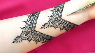 New stylish front hand mehndi design | Full hand mehndi design | simple mehndi | mehndi design .