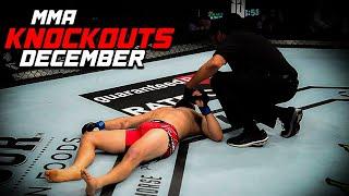 BEST MMA Knockouts of December 2024