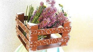 Home decoration idea, flower pot