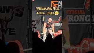 Do YOU Think He Can Pull 505kg?  #deadlift #strongman #powerlifting