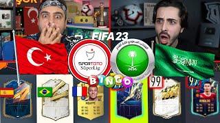 ÇARKIFELEK SÜPER LİG VS ARABİSTAN LİGİ ! KADRO KURMA BİNGO KAPIŞMASI ! FUT DRAFT ARDEN FİFA 23 !