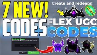 ️NEW CODES!!️ ALL WORKING CODES FOR FLEX UGC IN SEPTEMBER 2024 - ROBLOX FLEX UGC CODES