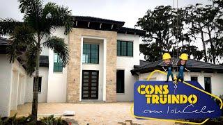 Vlog: TOUR POR UMA CASA DE $2.1MILHÕES DE DÓLARES COM 483m² | #ConstruindoComTatiCelo