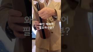 올빈 캐리어 필요하신분! .... 1만원대 가성비템 #와인 #와인캐리어 #wine #올빈싱글캐리어