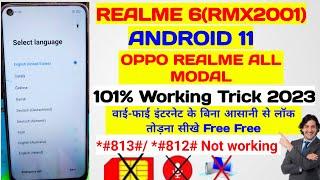 Realme 6 Frp Bypass Android 11 || RealmeGoogle Account Reset Without Pc 2023