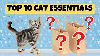 Cat Essentials You Need (Top 10 Cat Supplies) ***GIVEAWAY!***