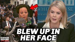 NBC Reporter Tries to School Karoline Leavitt, Instantly Regrets It