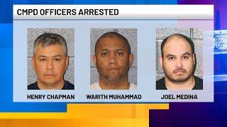 CMPD speaks out about officer conduct following three officer arrests