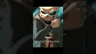 edit Sans Canon vs fanon(last breath) inspiration:@editorsans  #gazaceasefirenow #edit #shorts