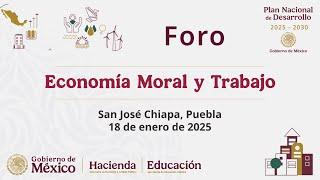 Clausura del foro "Economía Moral y Trabajo / Innovación pública para el desarrollo tecnológico"