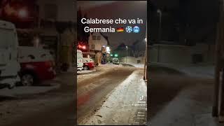 calabrese che va in GERMANIA