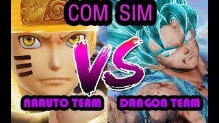 【JUMP FORCE】When naruto Ninjia team VS Dargon ball team Who can win?