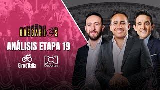 EN VIVO  Gregarios, Giro de Italia - Etapa 19 - con Mario Sabato, Juan Charry y Óscar Sevilla.