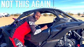 BREAKING THE CAN AM X3 IN GLAMIS DUNES | DIRT BIKE DIARIES EP.181