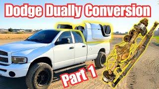 Dodge Ram 3500 Dually Conversion Part 1