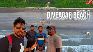 DIVEAGAR BEACH - DIVEAGAR - DIVEAGAR TOURISM, WATER SPORTS, CAMEL RIDES, HORSE RIDES, SNACKS CENTERS