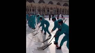 Masjid Al Haram Cleaning || Makkah || #Shorts