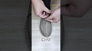 Shoelace Tying Made Super Simple. #shoes