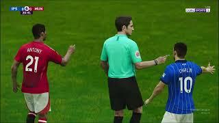 eFootball pes2021 gameplay | Ipswich Town vs Manchester United  Football Match | premier League |