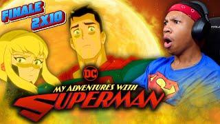 MY ADVENTURES WITH SUPERMAN 2x10 FINALE REACTION | My Adventures with Supergirl | Adult Swim
