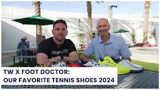 The @FootDoctorZach is here! Can you guess what his picks are for the top tennis shoes right now?!