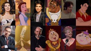 Beauty and the Beast | Voice Actors | Behind the Scenes | Side By Side Comparison