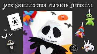 DIY Nightmare Before Christmas Ornaments: Jack Skellington  (Free PDF Pattern!)