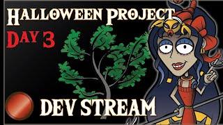 Dev Stream - Halloween Project (Farming, Planting, Clearing)