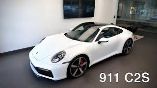 NEW White 2024 Porsche 911 Carrera S Coupe | Walk Around |