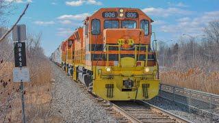 [GMRS] March 24, 2023 | Railfanning at St-Basile-le-Grand and McMasterville, QC