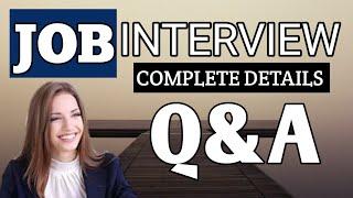 Job interview Complete details from start to End|#edu4all #jobs2021 #jobinterview